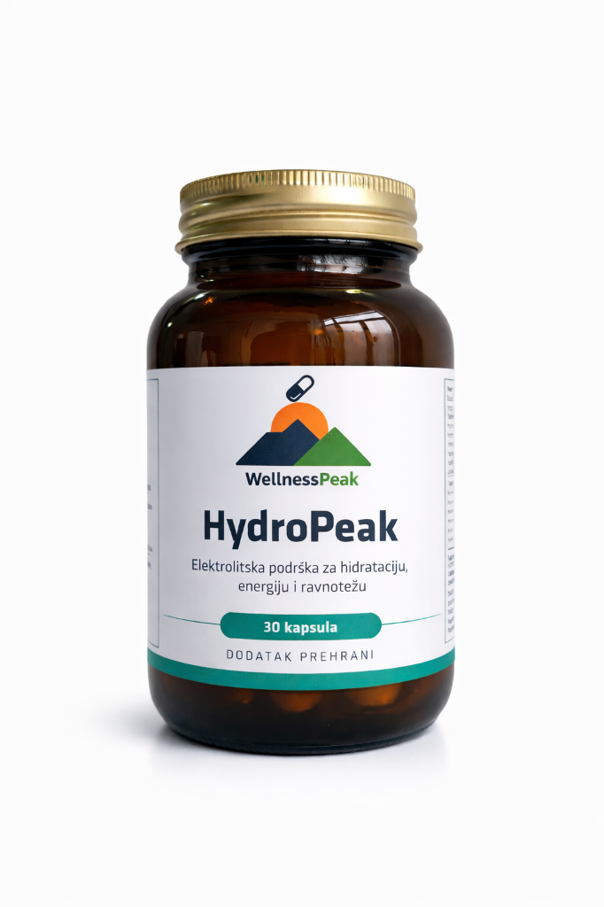 HydroPeak elektroliti za hidrataciju i ravnotežu minerala