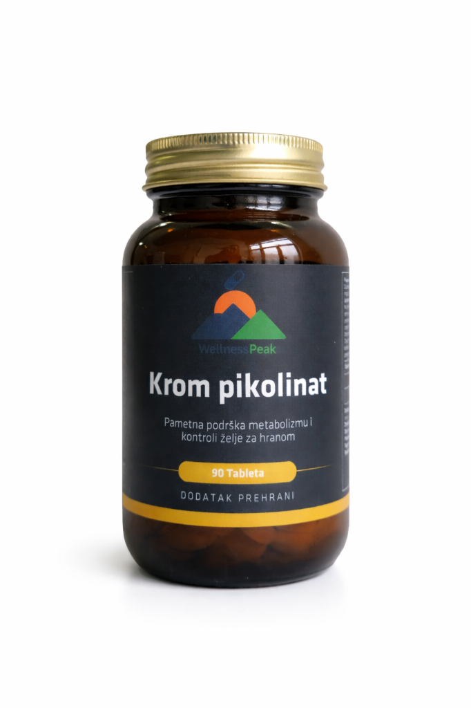 Krom Pikolinat za metabolizam glukoze i kontrolu apetita