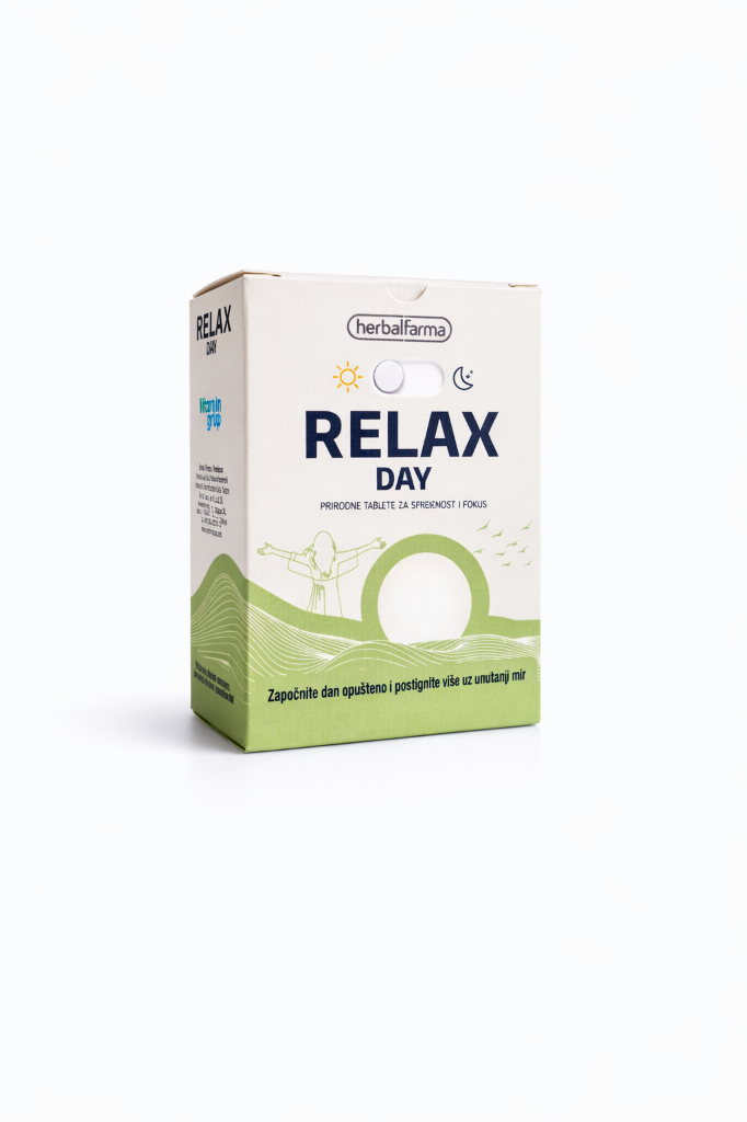 Relax Day podrška za stres smirenost fokus i dnevnu ravnotežu